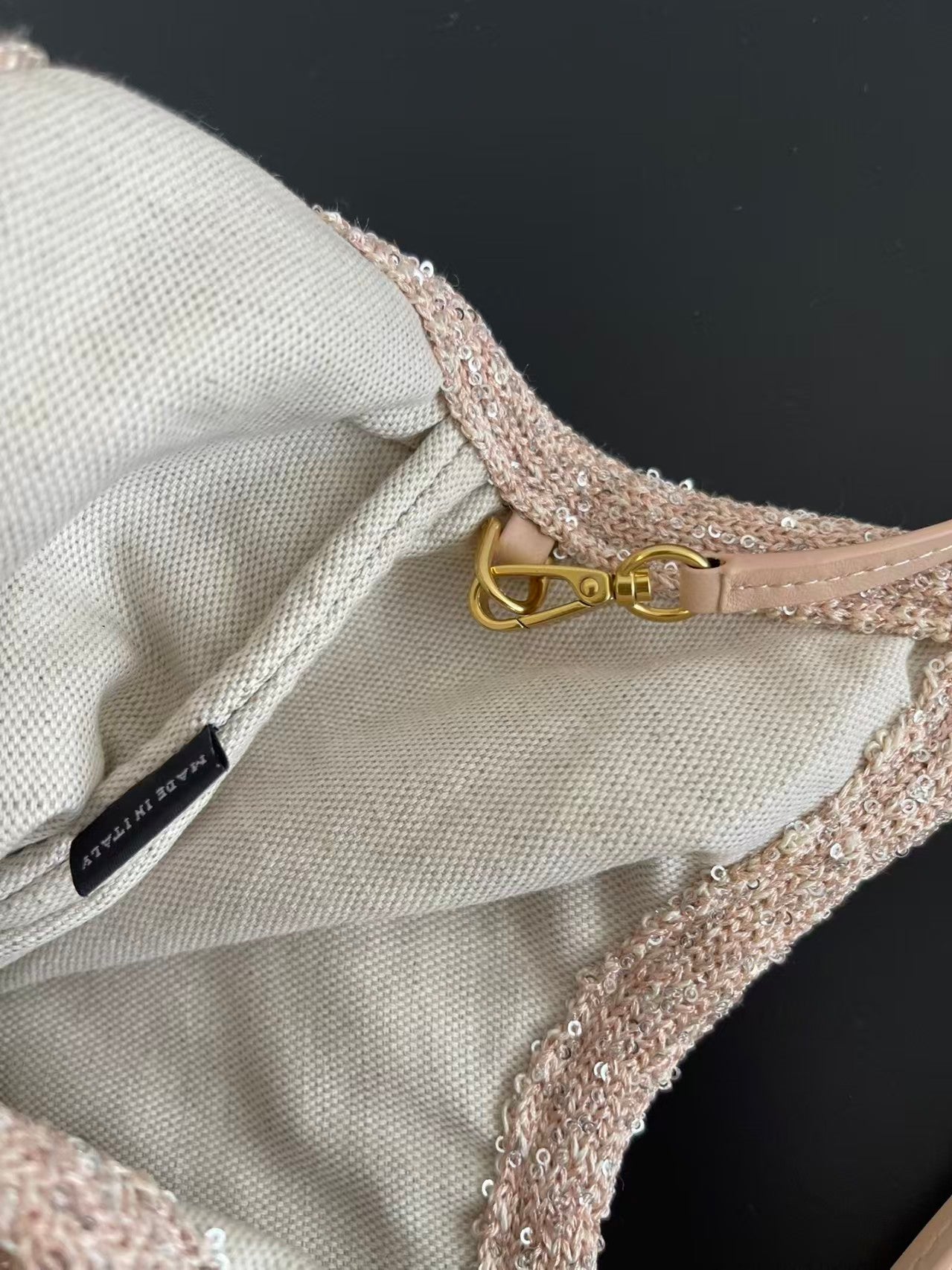 New Sequin Mesh Bag