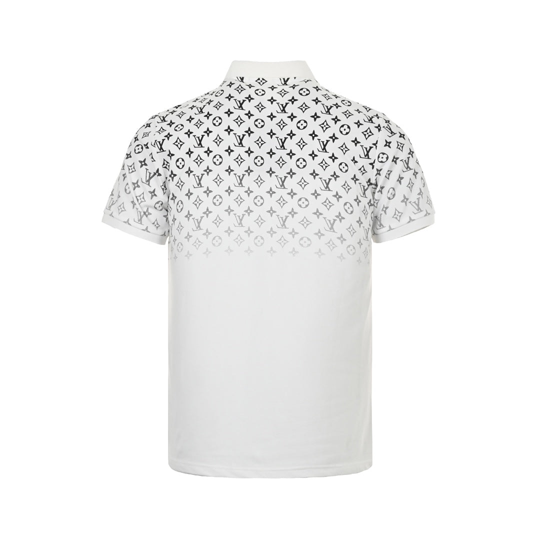 Gradient Print Polo Short Sleeve