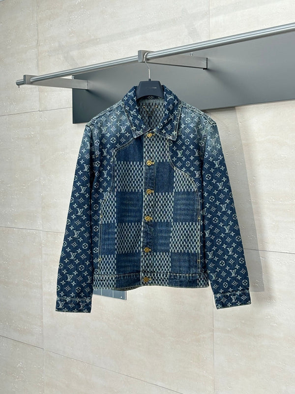 Nigo joint jacquard denim jacket
