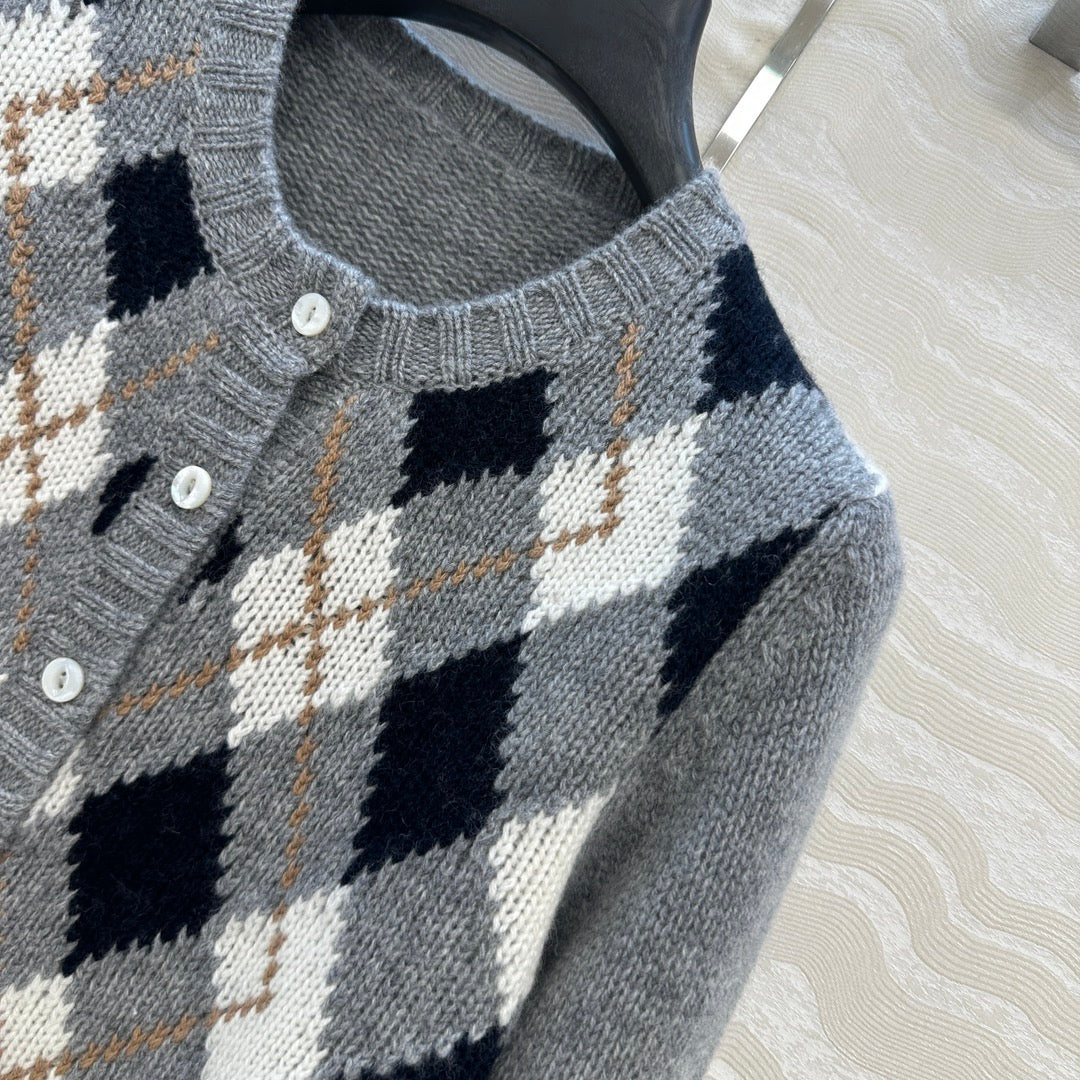 Intellectuals' college style fashionable sweater jacket