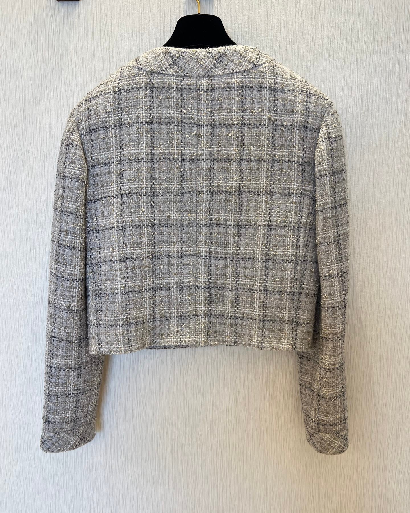 New woven dress V-neck jacket