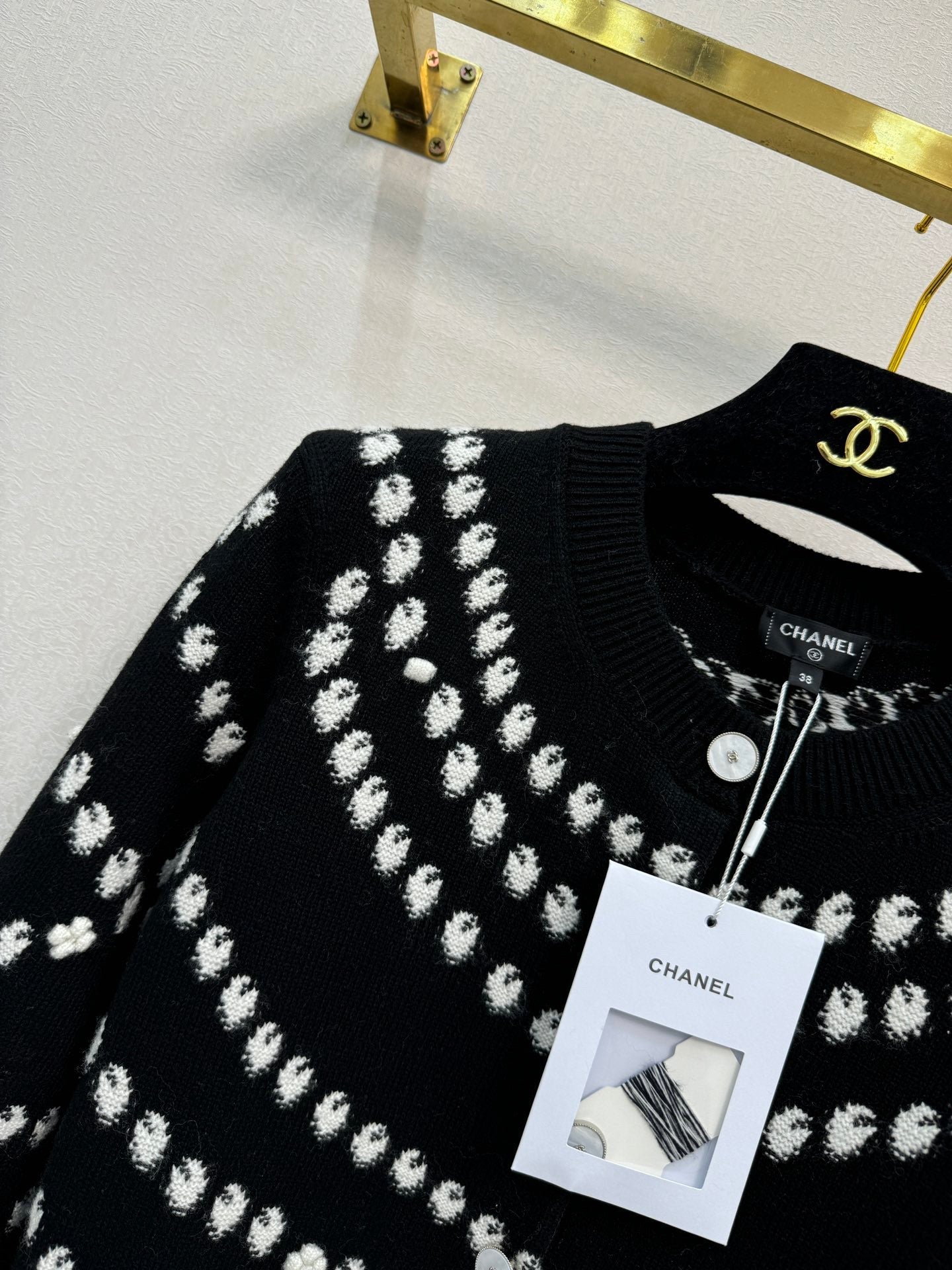 New pearl cardigan