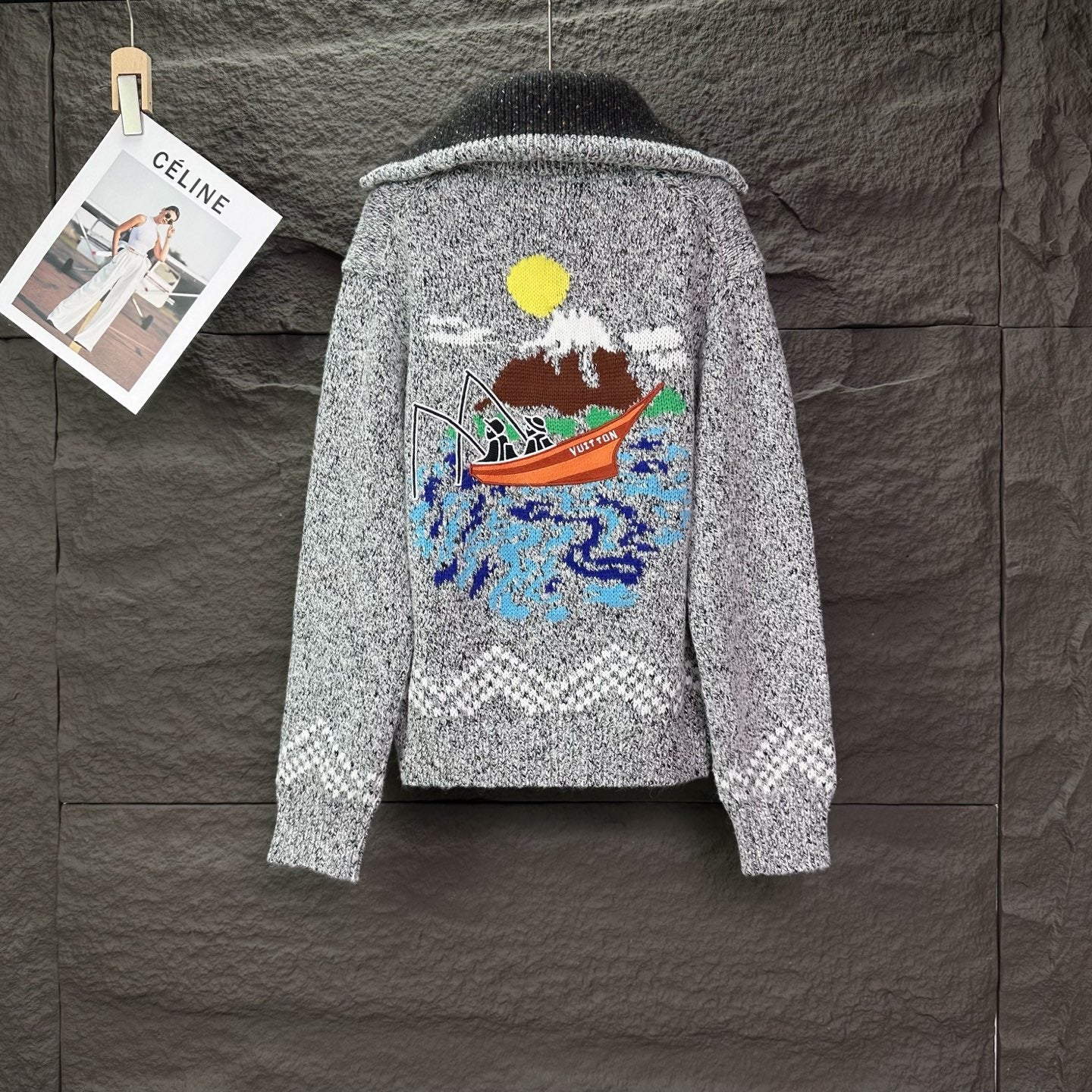 New limited edition couple's knitted jacket