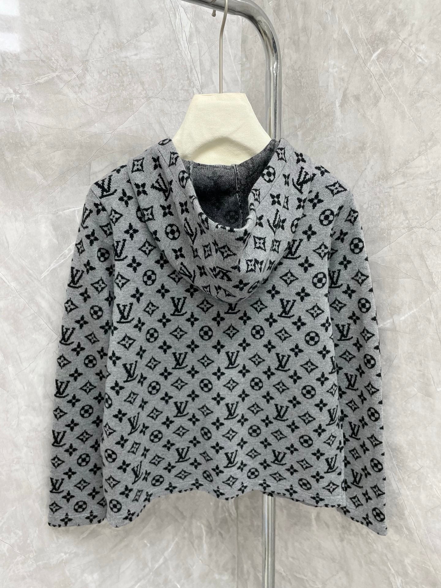2025 new unisex full floral zipper hooded cardigan