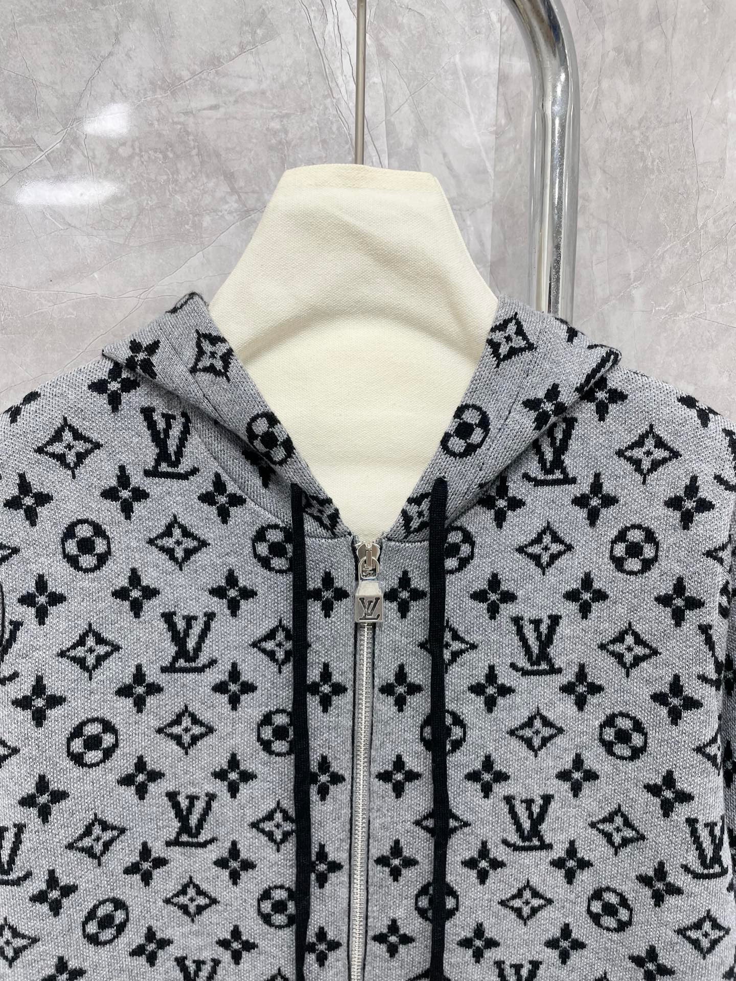 2025 new unisex full floral zipper hooded cardigan