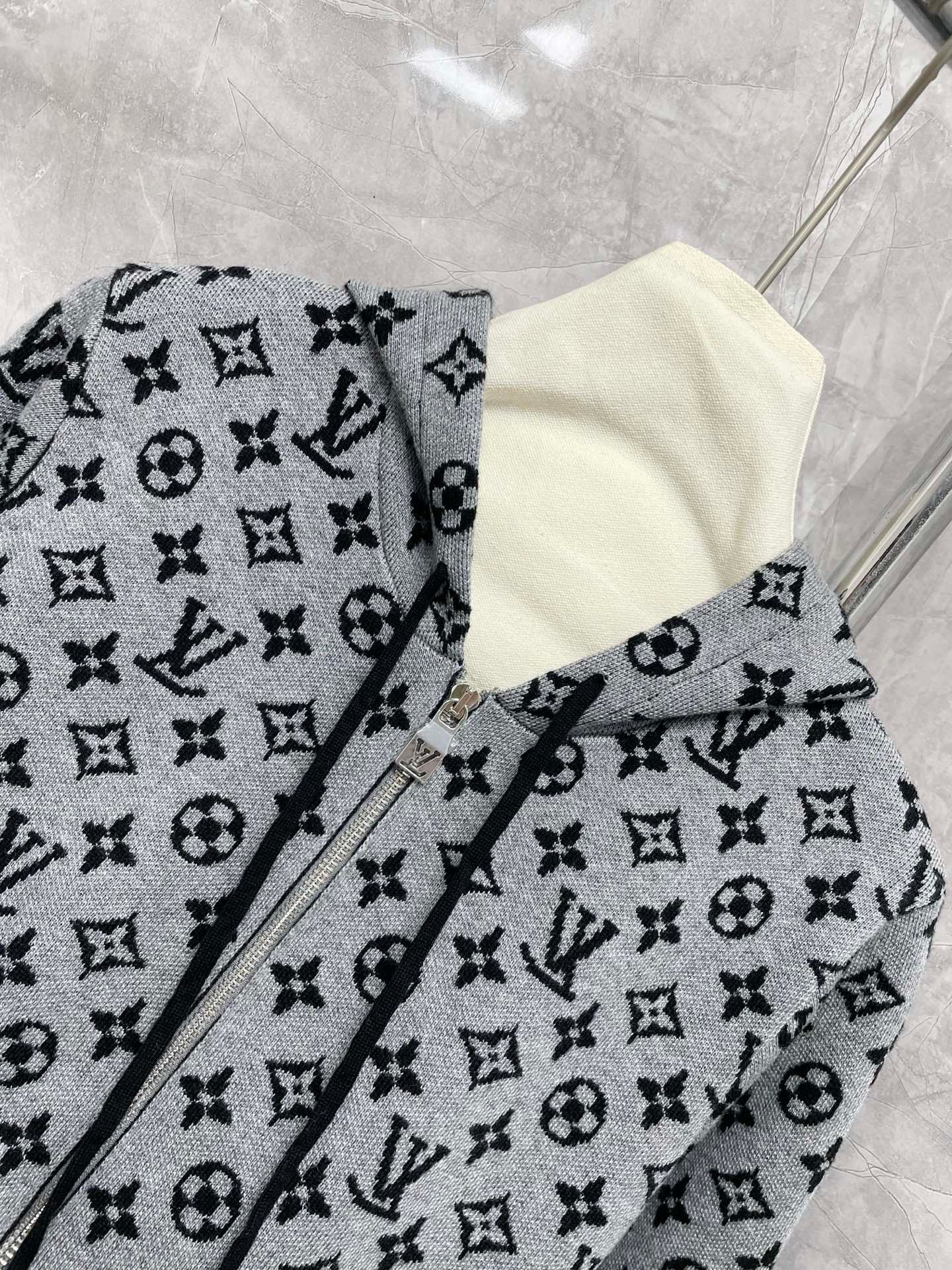 2025 new unisex full floral zipper hooded cardigan