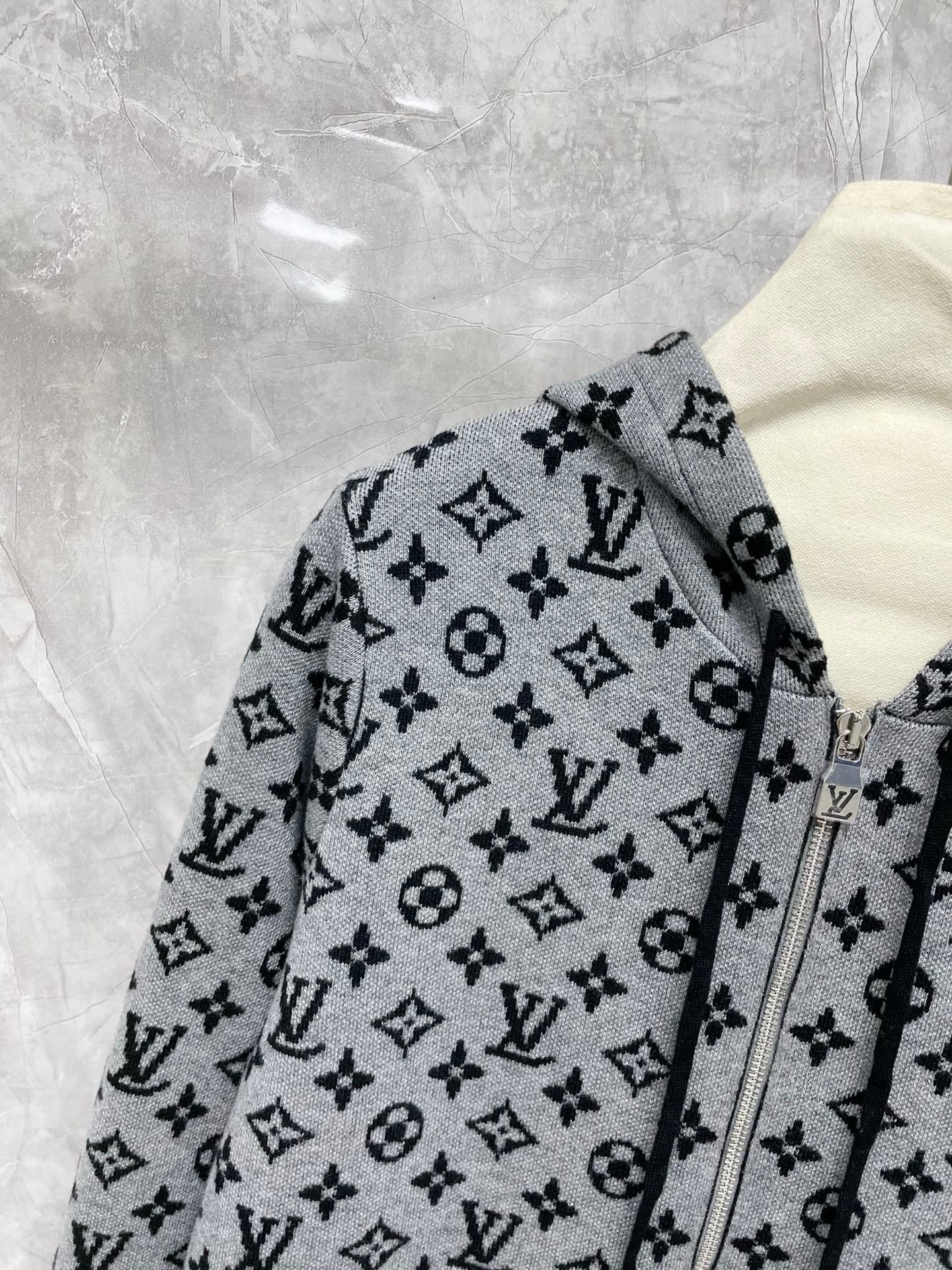2025 new unisex full floral zipper hooded cardigan