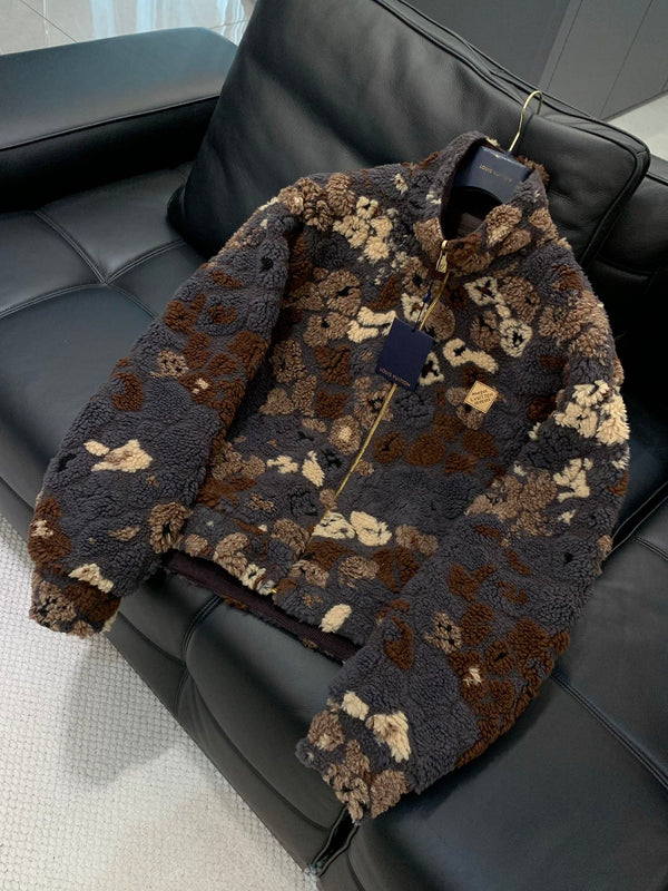 New winter fashion casual double-sided plush jacket