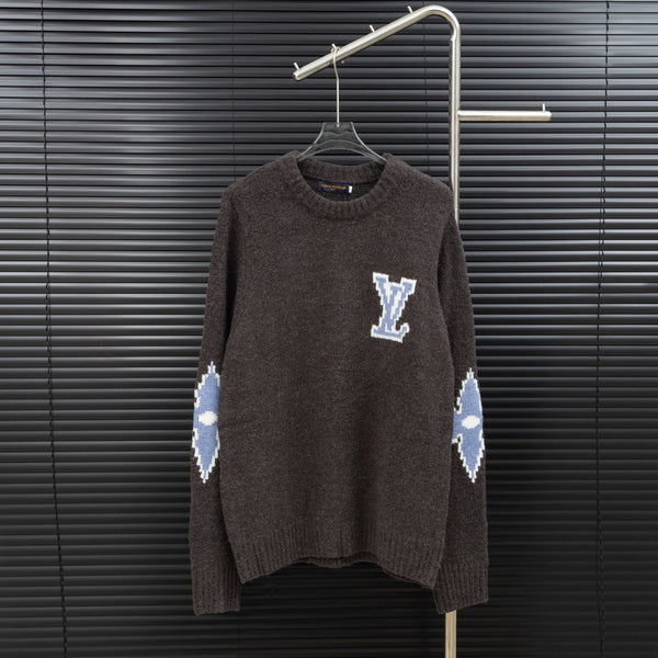 Horsehair Knit Long Sleeve Sweater
