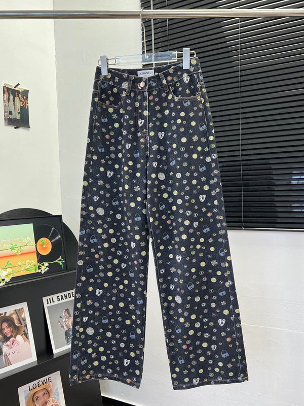 25 New Vintage Washed Flare Denim Jeans