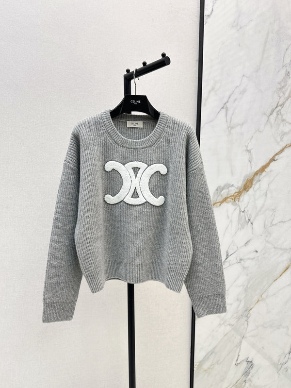 The latest autumn and winter Arc de Triomphe wool sweater