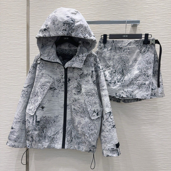 New hooded windbreaker set