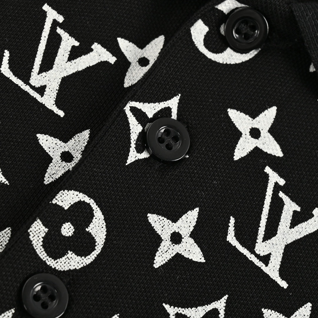 Gradient Print Polo Short Sleeve