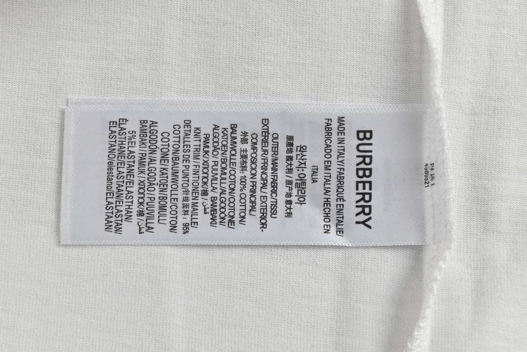 Light brown TB graffiti logo printed short sleeved