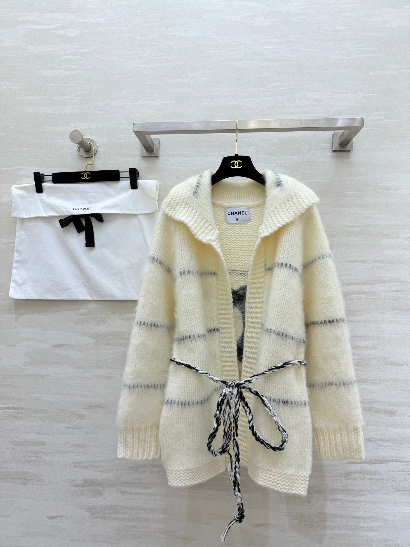 Mohair plush coat