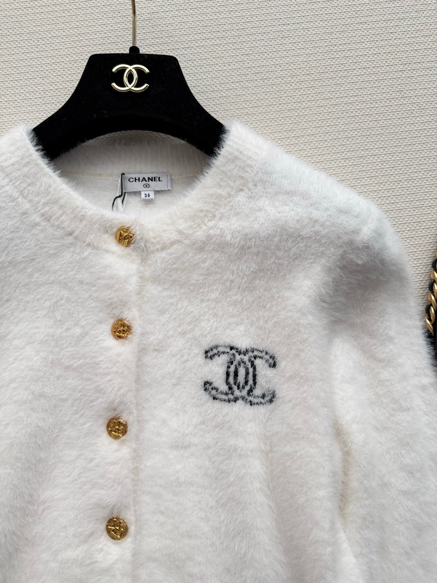 FW new plush cardigan