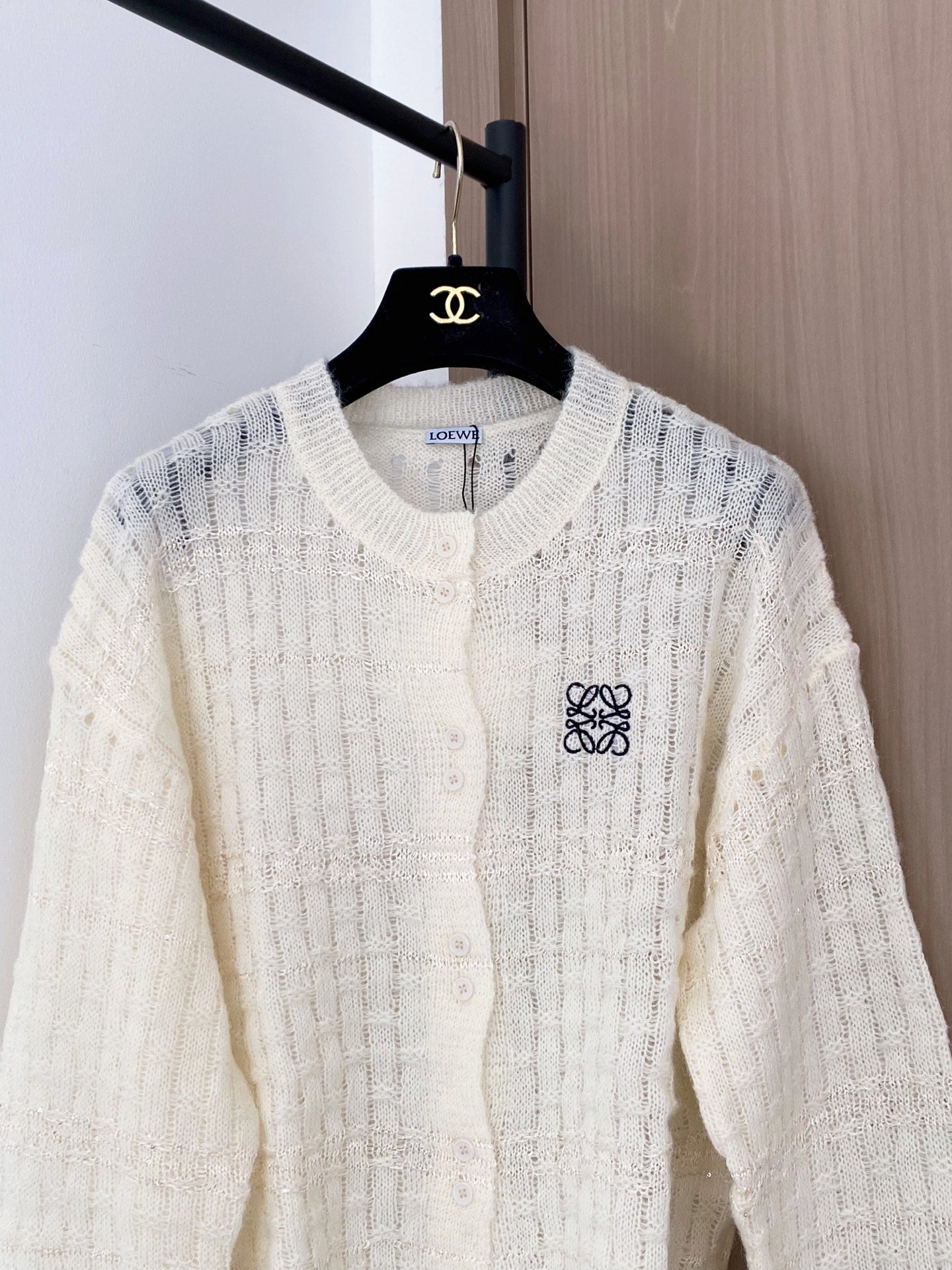 New openwork cardigan