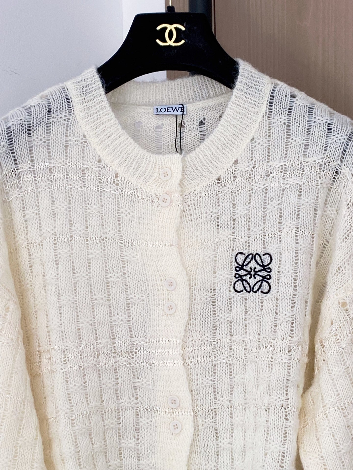 New openwork cardigan