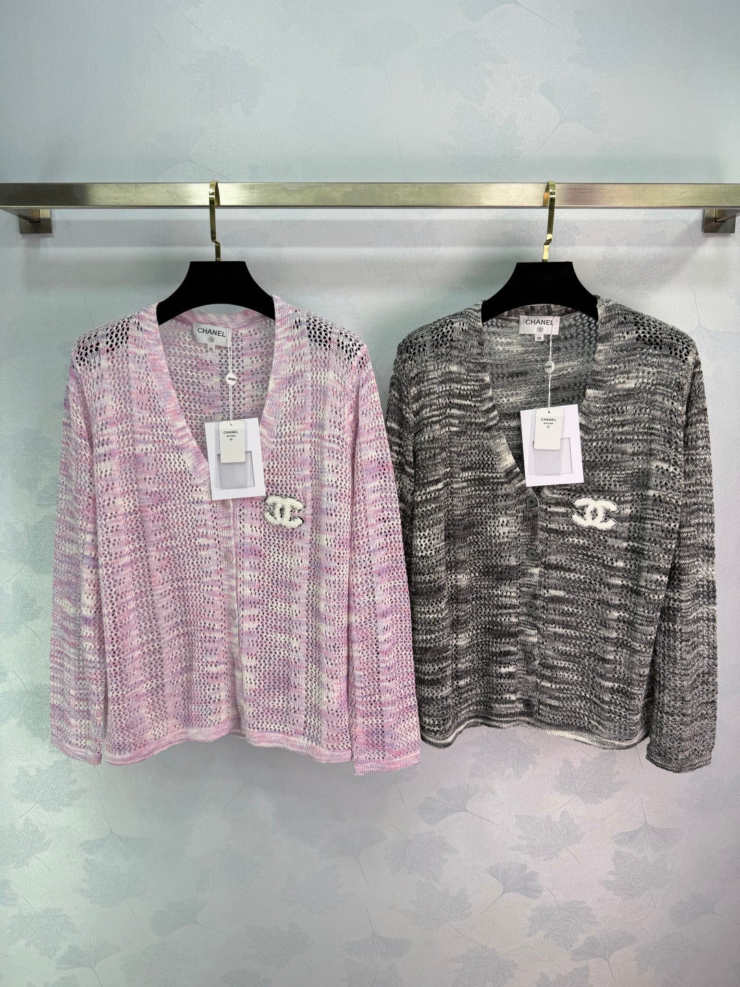 26 New Design Openwork Knit Cardigan