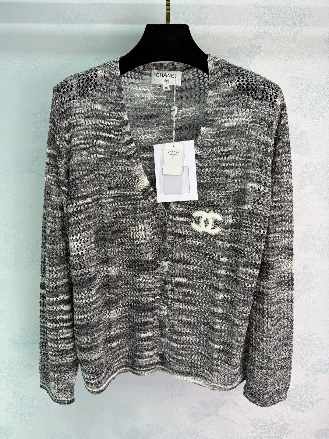 26 New Design Openwork Knit Cardigan