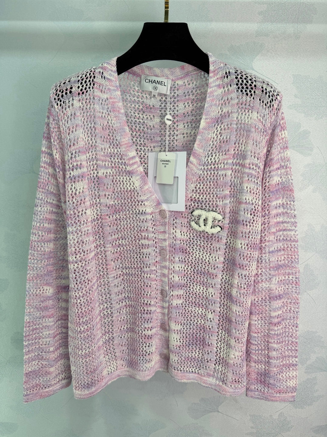 26 New Design Openwork Knit Cardigan