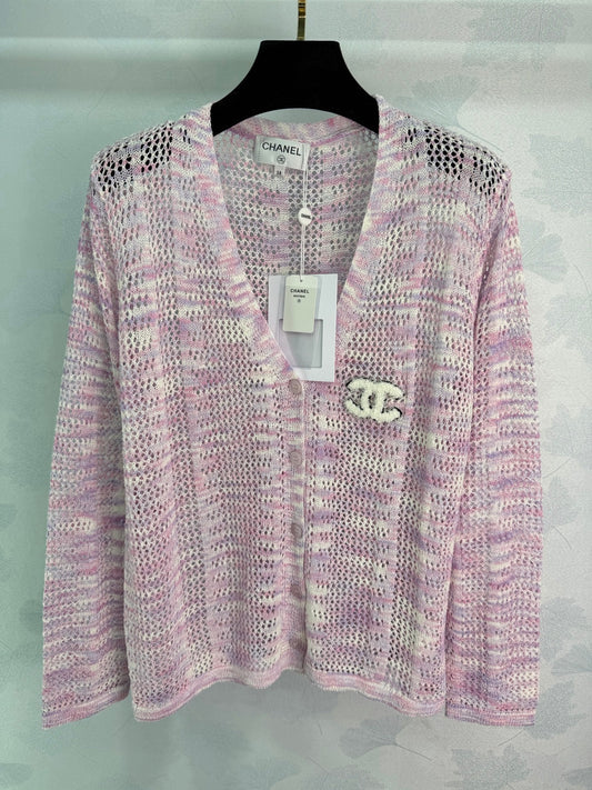 26 New Design Openwork Knit Cardigan