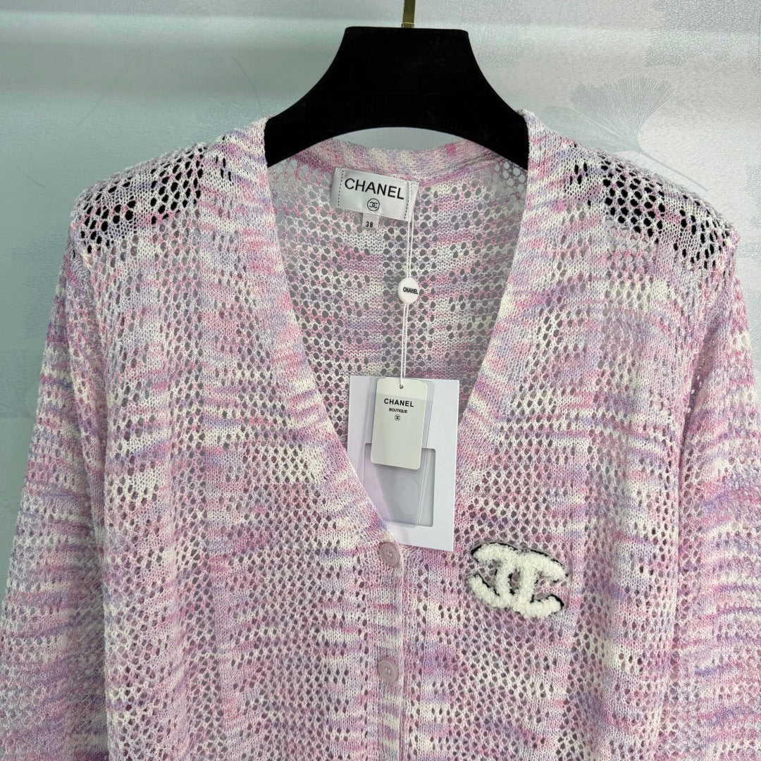 26 New Design Openwork Knit Cardigan
