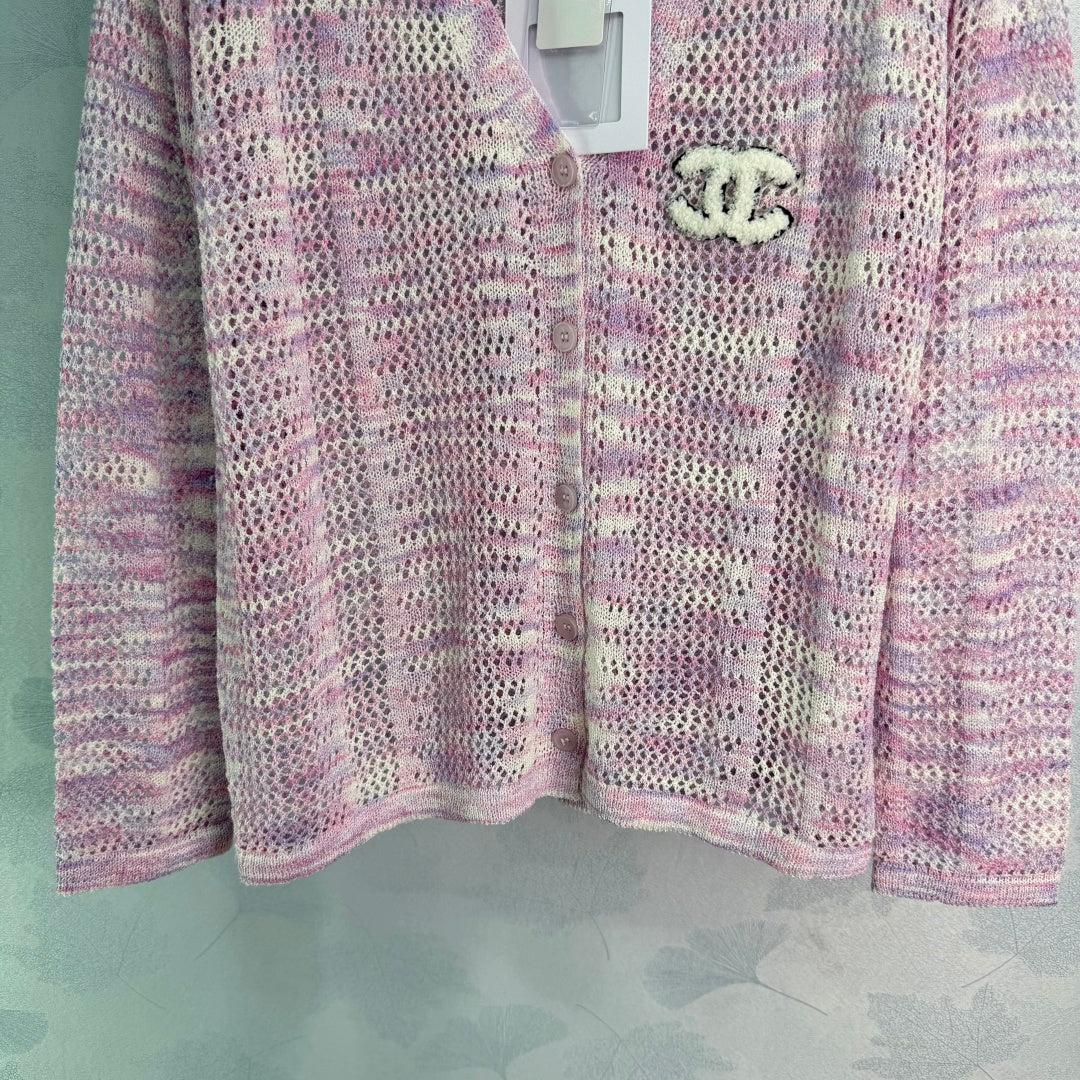 26 New Design Openwork Knit Cardigan