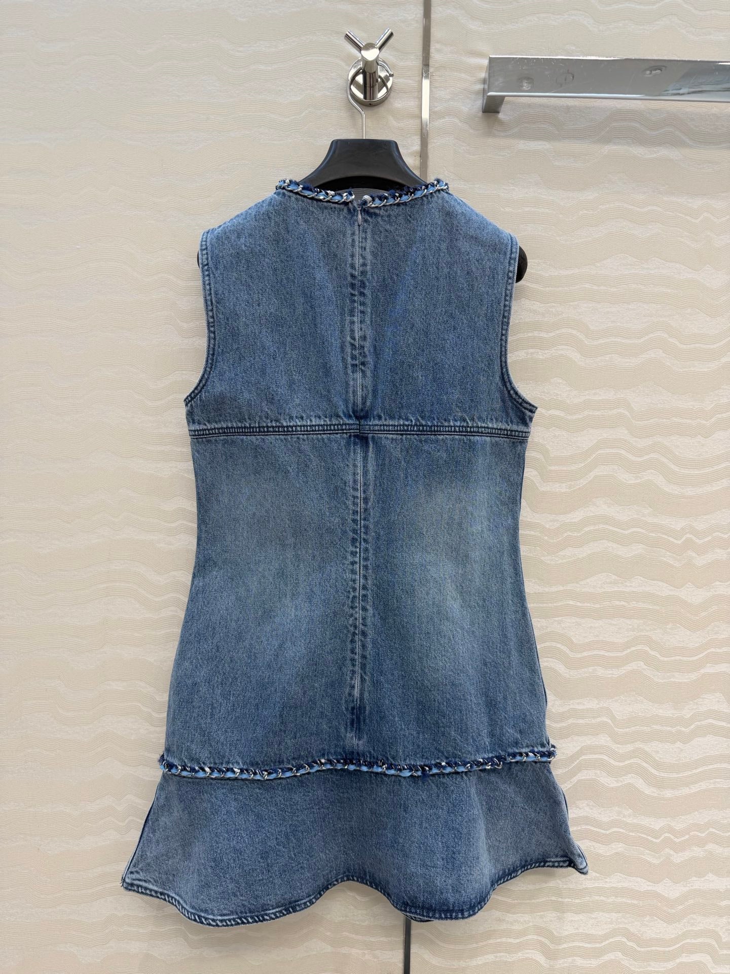 26 Retro Denim Vest Dress