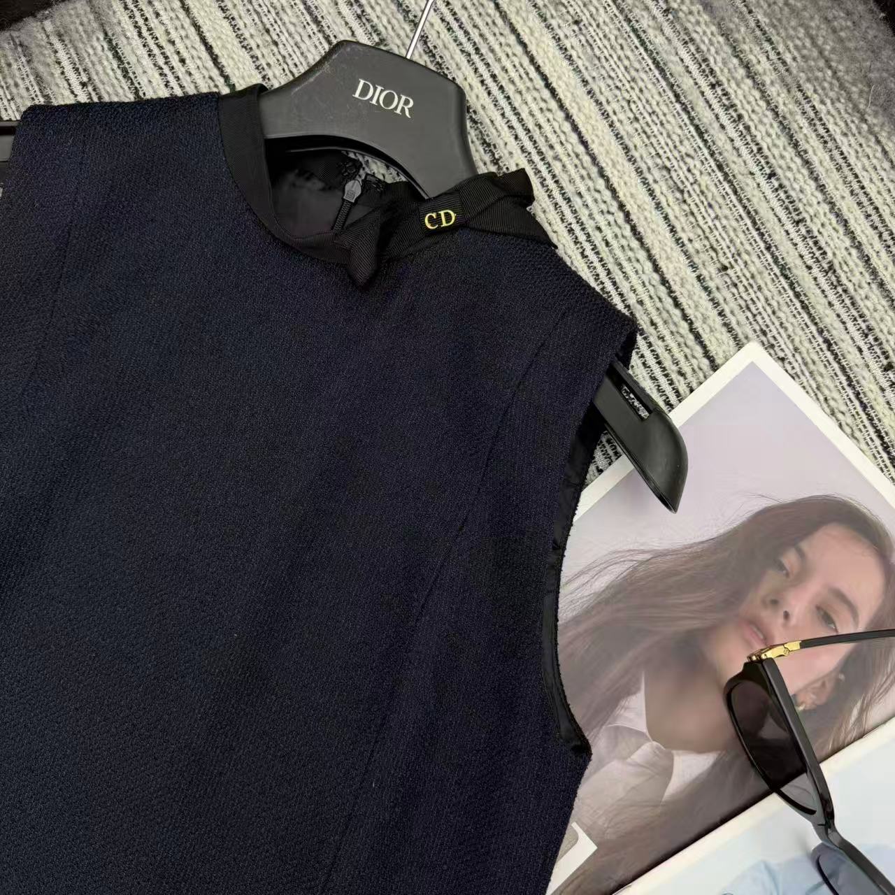 26. Round-Neck Sleeveless Dress