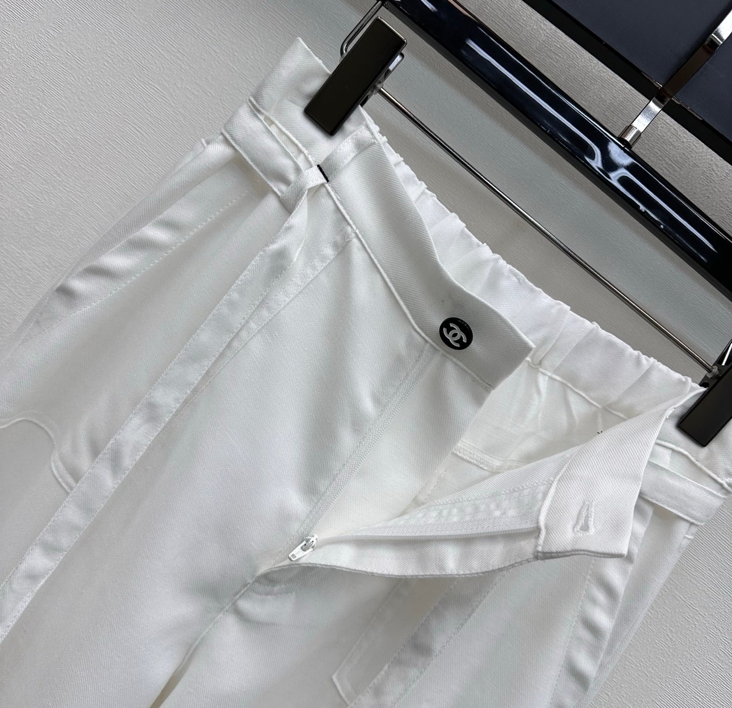 26. Straight-Leg Trousers with Drawstring Waist