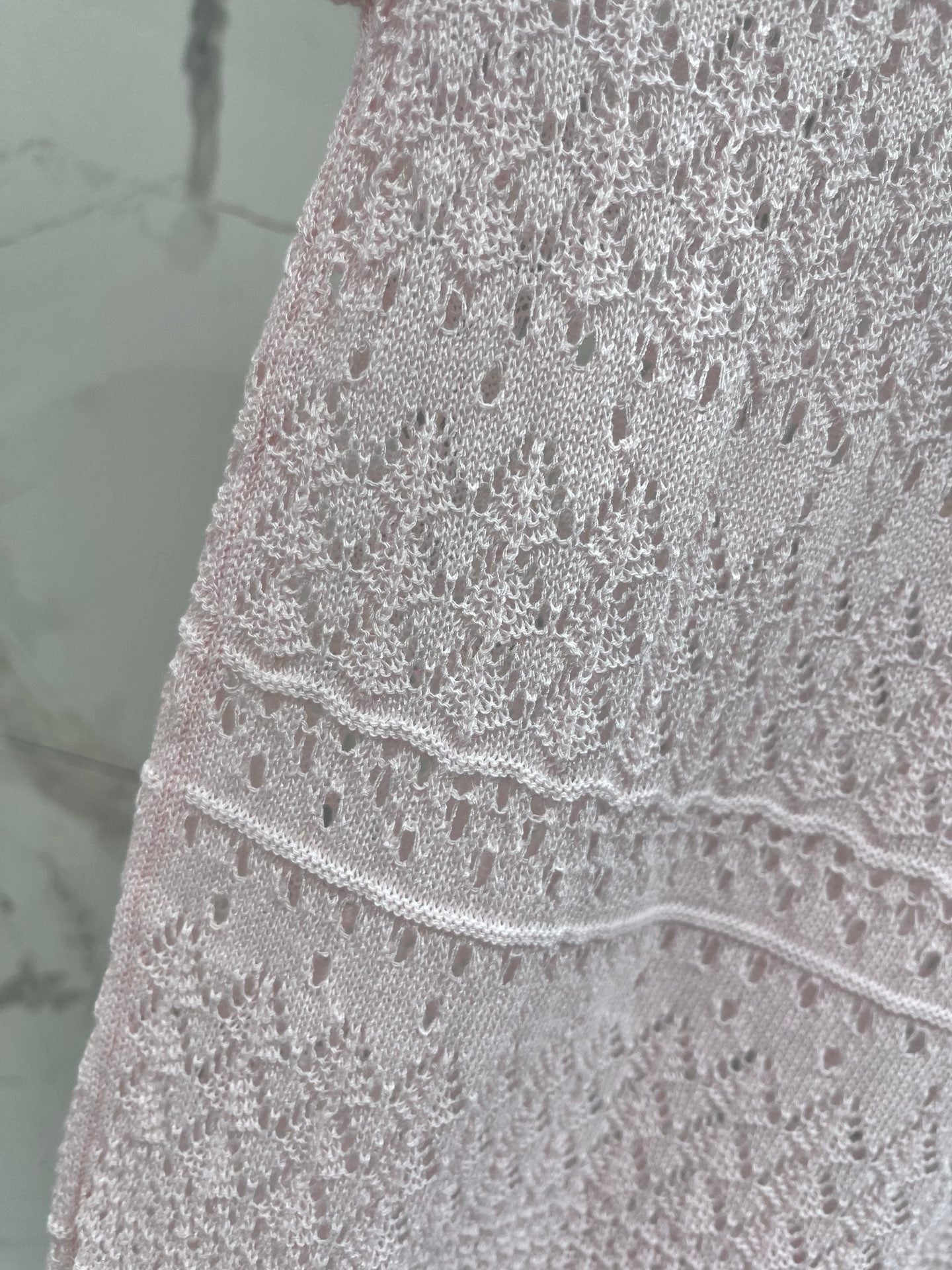 26. New Style Open-Knit Short-Sleeve Top